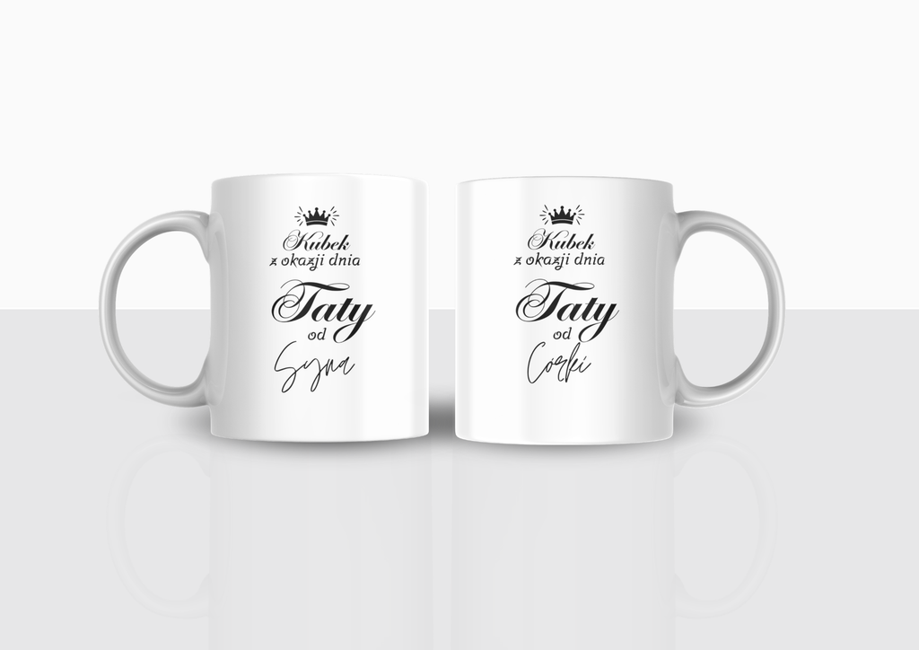 Kubek dla Taty od Syna, Córki lub Dzieci – Prezent na Dzień Ojca | Silva Shop