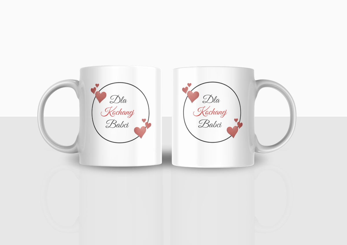 Kubek „Dla Kochanej Babci” – Wyjątkowy Prezent dla Babci ❤️| Silva Shop