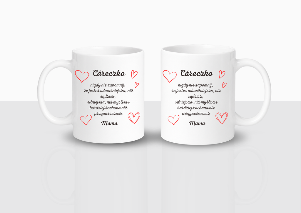 A mug for my daughter with well wishes