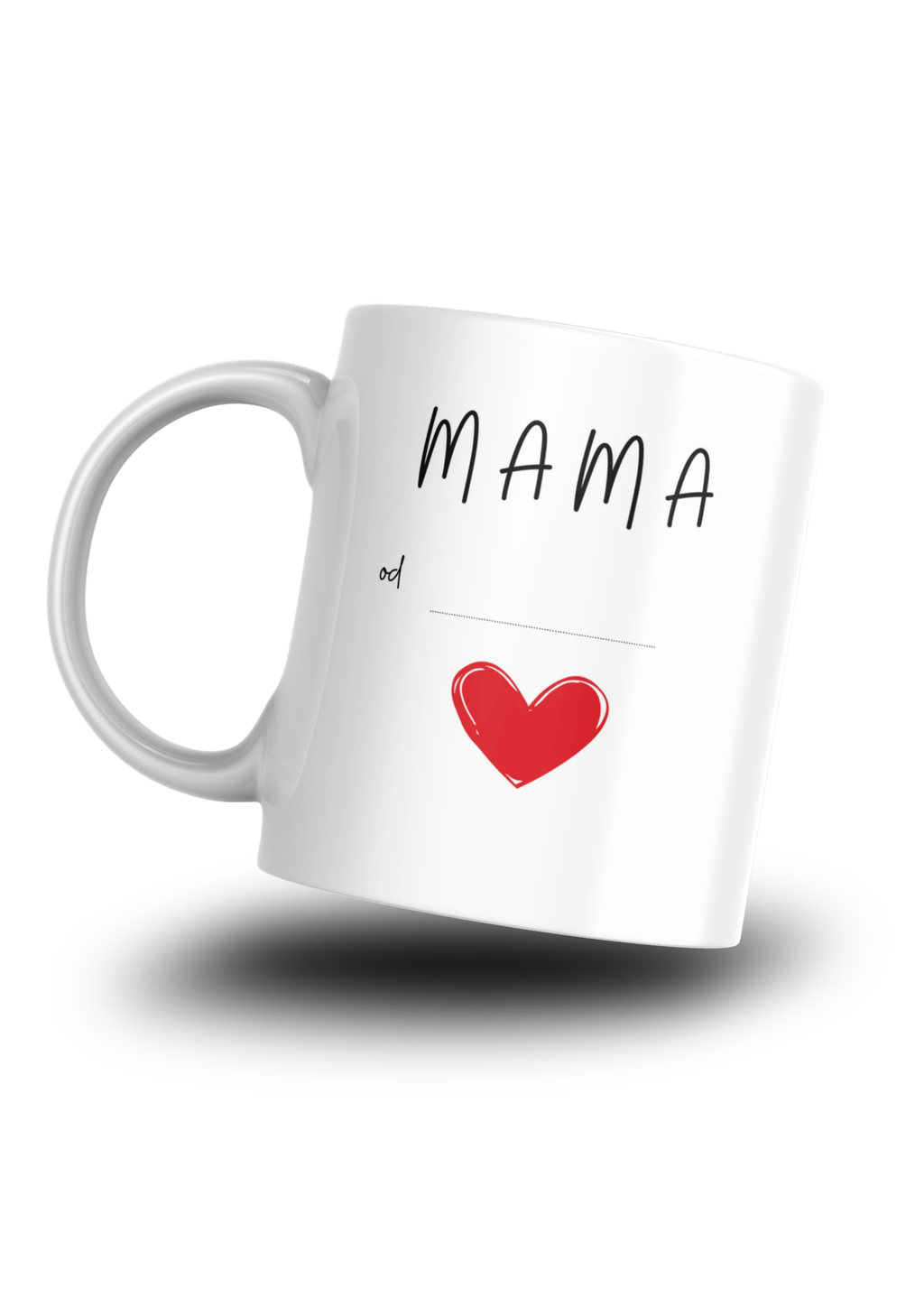 Kubek MAMA z datą narodzin dziecka ❤️| Personalizowany prezent dla mamy| Silva Shop