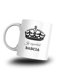 Kubek „Jej Wysokość BABCIA” – prezent dla Babci | Silva Shop