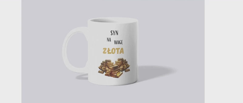 Kubek dla syna "ZŁOTEGO"