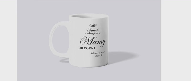 Kubek na Dzień Mamy - od Córki